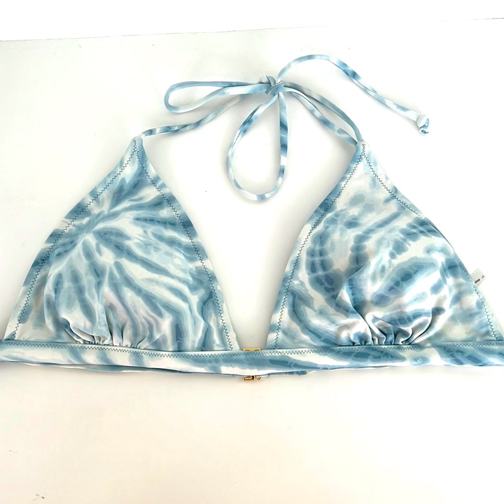 BCBG Max Azria Tie Dye Swim Bikini Top